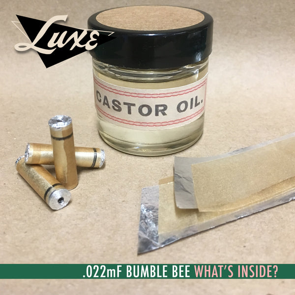 1956-1960 Single Oil-Filled .022mF Bumblebee Capacitor – Luxe